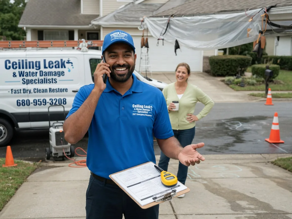Ceiling Leak Cleanup Welch, TX FAQs